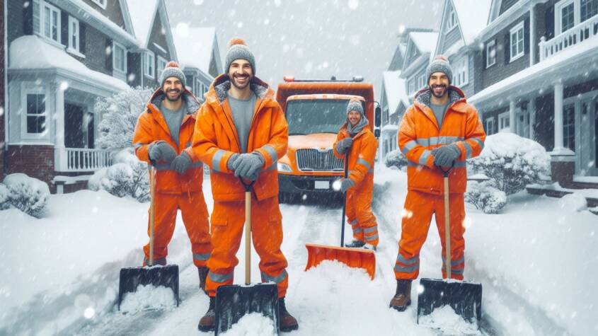 Snow removal services